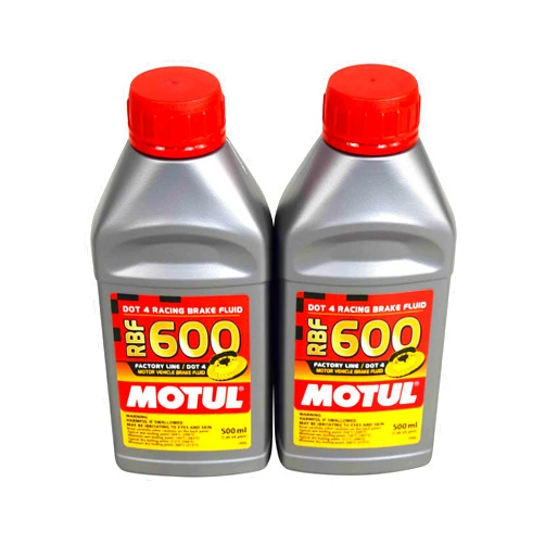 Motul MTL100949 8068HL RBF 600 Factory Line Dot-4 100 Percent Synthetic Racing Brake Fluid-500, 300. ml, 2 Pack