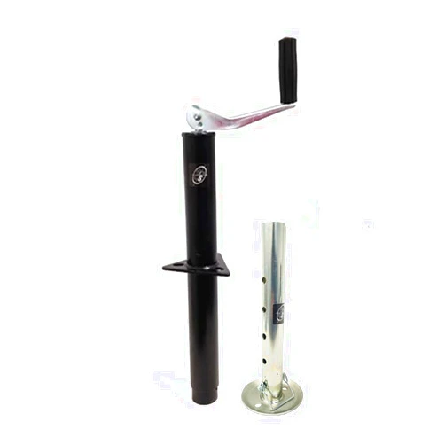 Southwest Wheel 5,000 lbs top wind A-frame Trailer Jack w/Zinc Adjustable Drop Leg