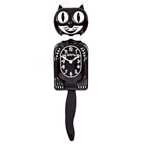 Kit Cat Klock Classic Black-Small