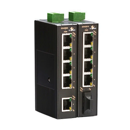 EtherWAN EX42005-00-1-A 5-Port 10/100Base-Tx Industrial Unmanaged Ethernet