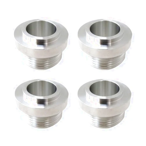 Xspeedonline 4Pcs 16AN Male Weld On Fitting Bung Hose Adapter Fuel Oil 6061-T6 Aircraft Aluminum CNC Machined Fitting