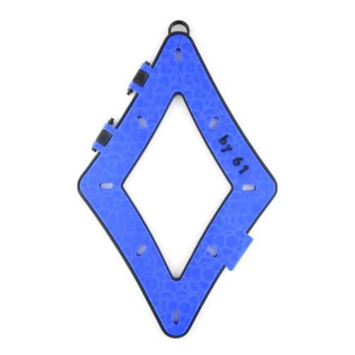 Southern Rec Supply Outsville Accu Rack Carry Case Hard Template Sheet Holder/Carrier 9 Ball (Blue)
