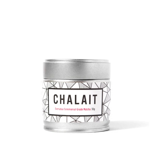 Chalait Everyday Ceremonial Grade Matcha - Japanese Matcha Green Tea Powder - For Sipping as Tea - Antioxidants, Sustainable Energy, No Additives, Radiation Free, Zero Sugar [30g Tin]