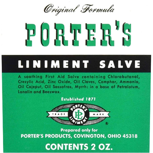 Marble Medical PACK OF 3 EACH PORTER'S LINIMENT SALVE 2OZ PT#89002100201 by Marble Medical
