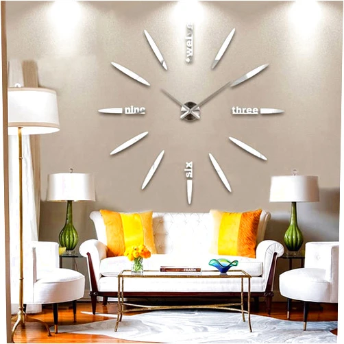 FASHION in THE CITY Wall Clocks Silent Non-Ticking Movement Wall Decoration Home/Office/Hotel/Bar/Restaurant/Classroom Clocks