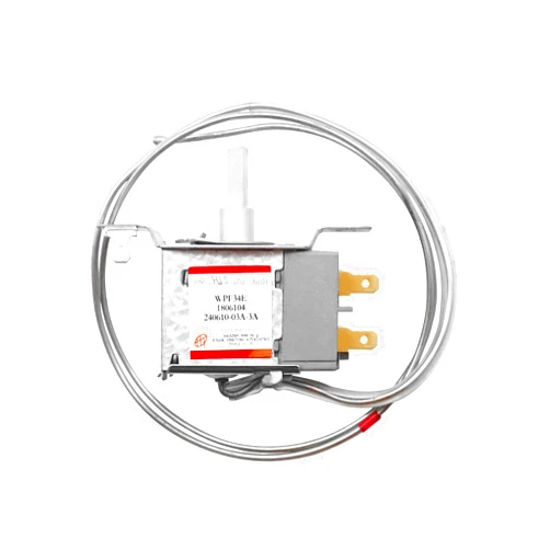 AWTURBO WPF34E Mini Fridge Thermostat Fits for Hisense Refrigerator,2Pin 1806104 Universal Freezer&Refrigerator Thermostat Controller