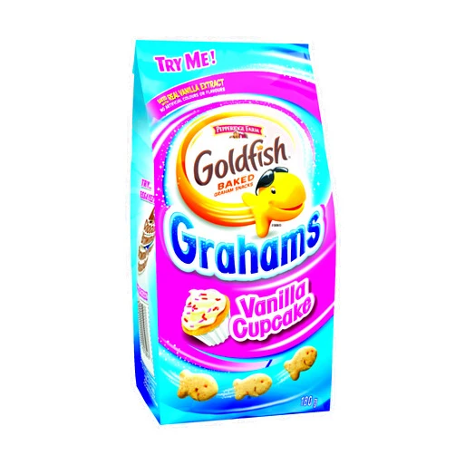 Goldfish Pepperidge Farm Goldfish Vanilla Cupcake Grahams, 180g/6.3 oz. {Canadian}