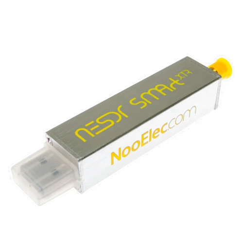 NooElec NESDR Smart XTR SDR - Premium RTL-SDR w/Extended Tuning Range, Aluminum Enclosure, 0.5PPM TCXO, SMA Input. RTL2832U & E4000-Based Software Defined Radio