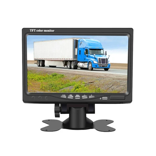 Yasoca 7 Inch LED Backlight TFT LCD Monitor for Car Rearview Cameras, Car DVD, Serveillance Camera, STB, Satellite Receiver and Other Video Equipment