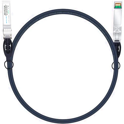 WKTELCOM DAC RJ45 Cable SFP+ 10G Copper CU2M，Twinax AWG Direct Attach Copper Passive Storage Cable for Cisco SFP-H10GB-CU2M, Ubiquiti, Netgear, Mikrotik, and All Other Generic Devices (2Meter)