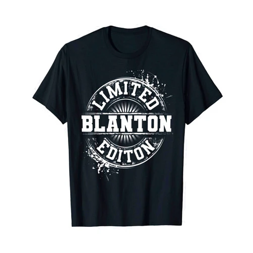 Personalized Last Name Custom Lover Christmas Team BLANTON Funny Surname Family Tree Birthday Reunion Gift Idea T-Shirt