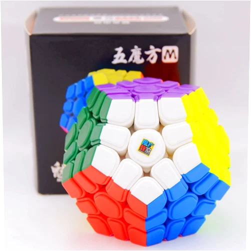 Bukefuno Moyu Meilong M Magnetic Megaminx 3x3 Magic Cube MFJS Puzzle MEILONG Megaminx M Speed Cube Stickerless Puzzle Cubes