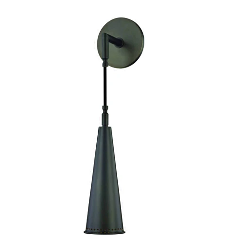 Hudson Valley Lighting Alva 1-Light Suspended Wall Sconce - 4.75 Inches Wide by 17 Inches High-Old Bronze Finish
