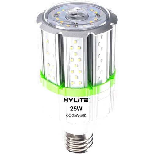 HyLite LED Lighting 25W High Performance LED Omni-Cob Lamp, 360º, (~150W HID), 50K, 3600 lm, 120~347V for Commercial Industrial Lighting Warehouse High Bay Light Fixture Garage Workshop, White