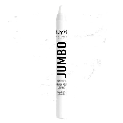 NYX PROFESSIONAL MAKEUP Jumbo Eye Pencil, Blendable Eyeshadow Stick & Eyeliner Pencil - Milk (White)