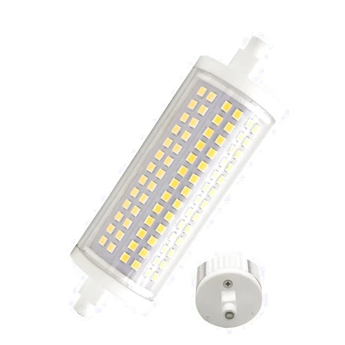 WELESHEI Led Halogen Replacement Bulb R7s 118mm 30w Dimmable Equivalent 300 Watt J Type Double Ended Metal Halide Led Replacement Bulb Floodlight Floor Standing Church Light 5000k