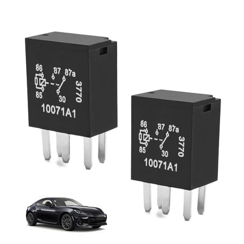 LTDCVTR 2 PCS Car Fuel Pump Relay, Five-Pin Multi Purpose Relay/Multi Purpose Automotive Heavy Duty Standard Relay Kit, Universal for Most Cars
