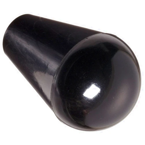 DimcoGray Black Phenolic Ball Tapered Knob Female, Brass Insert: 5/16-18