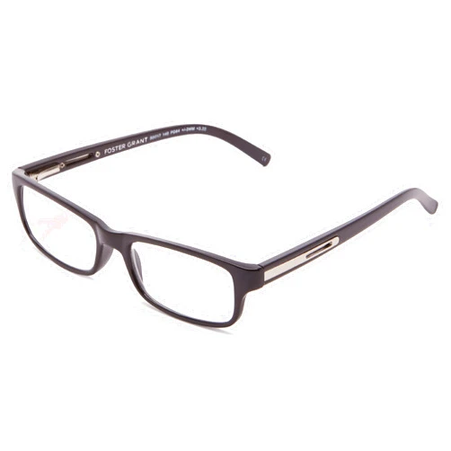 Foster Grant Men's Brandon Rectangular Reading Glasses