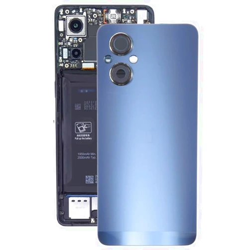 WANGJIANBO Cellphone Parts for OnePlus Nord N20 Battery Back Cover with Camera Lens Cover(Blue), Bluenull