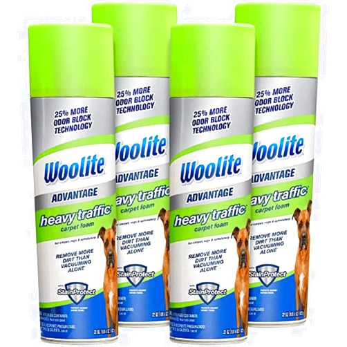 Bissell Woolite Advantage Heavy Traffic Carpet Foam 4 Pack, 3320