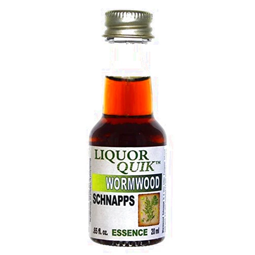 Liquor Quik HOZQ8-362 Natural Schnapps Essence, 20 mL (Wormwood Schnapps)