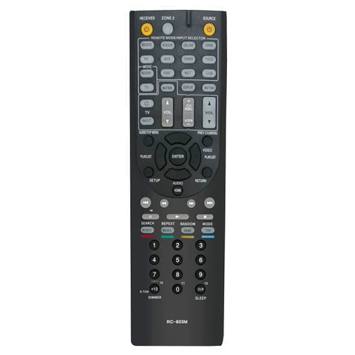 AIDITIYMI RC-803M RC803M Replacement Remote Control Supports for Onkyo AV Receiver HT-S7409 TX-NR609 HT-S8409 TX-NR609B Home Theater System HTS7409 TXNR609 HTS8409 TXNR609B A/V Receiver Speaker