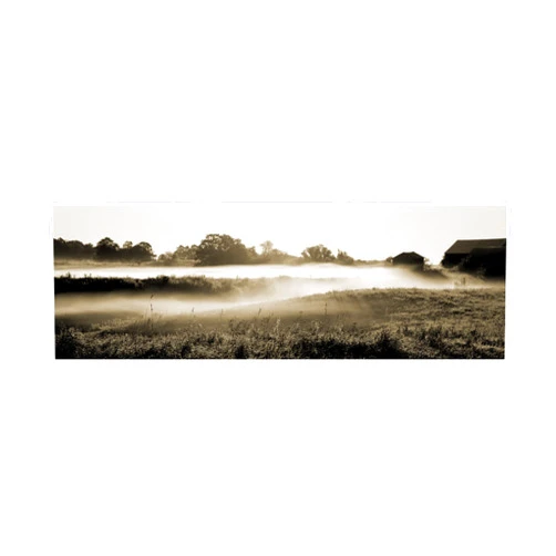 Trademark Fine Art 'Fog in the Hills' Canvas Art by Willow Way Studios Inc 6x19
