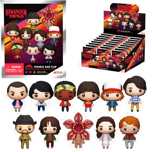 Monogram STRANGER THINGS 3D FOAM BAG CLIP SERIES 1 IN BLIND BAG