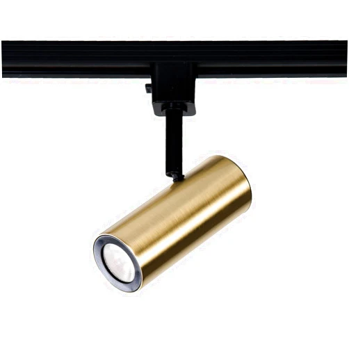 WAC Lighting H-2010-930-BR LED2010 Silo X10 Head in Brushed Brass for H Track, 10 Watts