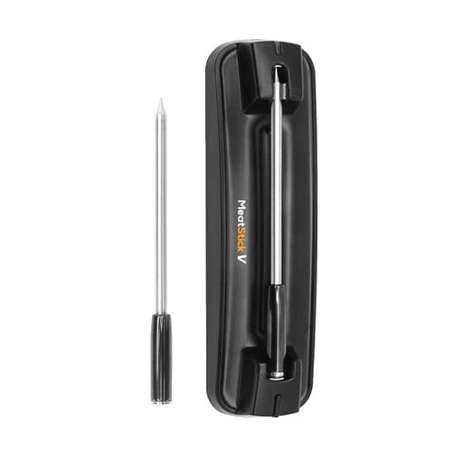 The MeatStick MeatStick V Bundle [2-Probe/WiFi Smart Base] | 6-Sensor Wireless Meat Thermometer | for Smoking, Grilling, BBQ, Oven, Sous Vide