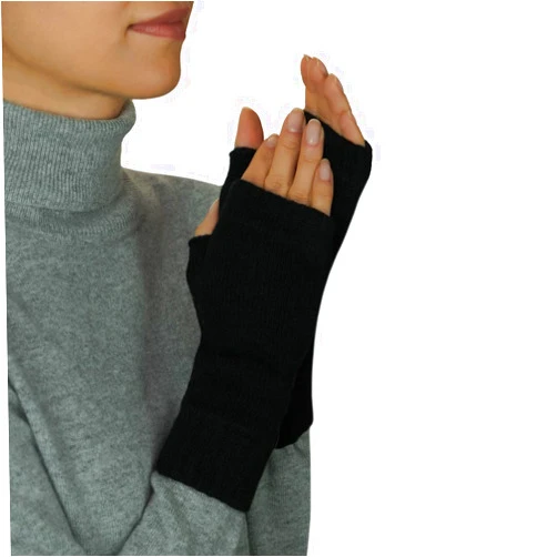 Lona Scott Womens cashmere fingerless mitts