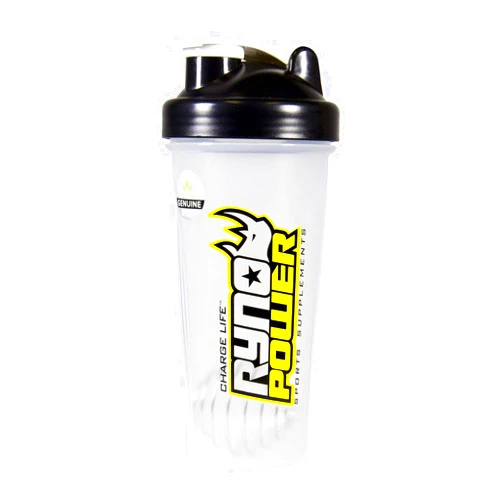 Ryno Power Blender Bottle - Black - 28oz