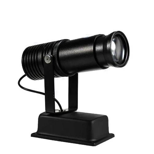 Logobos 20W LED GOBO Logo Projector Stage Effect Light Static Manual Zoom Custom GOBO for Hotel Wedding Company Bar