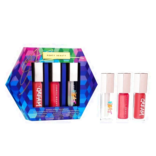 FENTY BEAUTY by Rihanna Glossy Posse Volume 6.0 Full-Size Gloss Bomb Trio