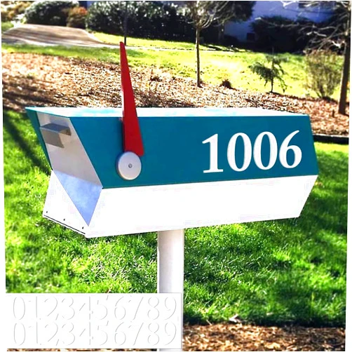 BATTOO 20 Pack House Address Numbers 4