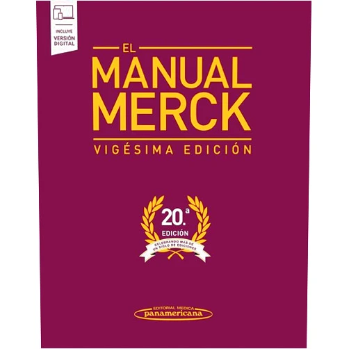 Robert S. Porter,Justin L. Kaplan,Richard B. Lynn,Madhavi T. Reddy,Editorial Médica Panamericana El Manual Merck