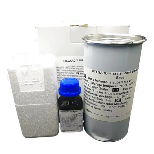SANYI Dowsil SYLGARD 184 Silicone Elastomer (2.2 lb = A 1Kg + B 0.1Kg)