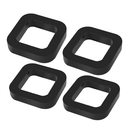 Ohleats 4 PCS Hitch Receiver Silencer Pad, 2.5 Inch Trailer Hitch Cushion for Reducing Noise, Hitch Receiver to Adjustable Ball Mounts, Reduce Rattle and Provide Cushion, Car Accessories