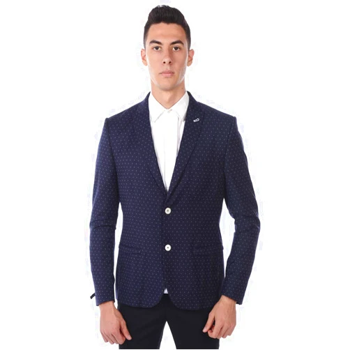 DANIELE ALESSANDRINI Jacket Uomo G2856N8363801 Giacca DIVINO MF 72 BOTTONE BI Blue Size 54