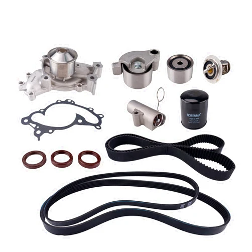 MARSFLUX Timing Belt Water Pump Kits Replacement For 2004-2006 ES330/RX330, 2002-2006 Camry V6 3.0L, 2002-2006 Highlander V6 3.0L, 2004-2008 Solara V6 3.3L Replace 13505-20030, 13568-09080