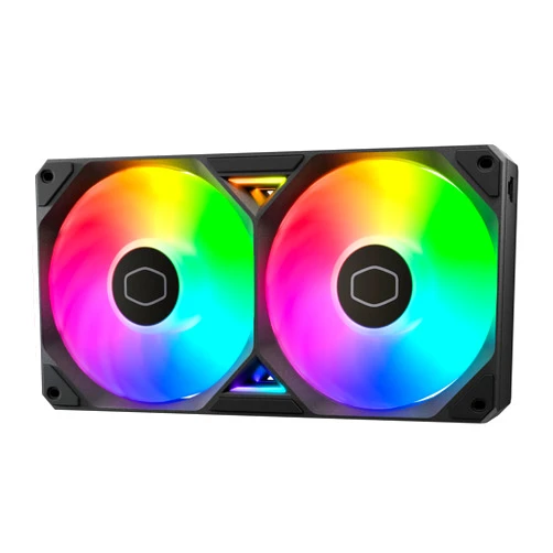 Cooler Master SickleFlow Edge 240 Single-Frame aRGB PC Case|Liquid Cooler Fan, 240mm, Convenient Single Modular Cable, PWM 2,050 RPM, Air Balance Blades, Loop Dynamic Bearing, aRGB Lighting