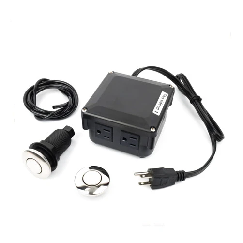 Dohomi STS-OOSN Garbage Disposal Air Switch Kit,Sink Top Waste Disposer On/Off Switch Garbage Disposal Switch Button Power Module