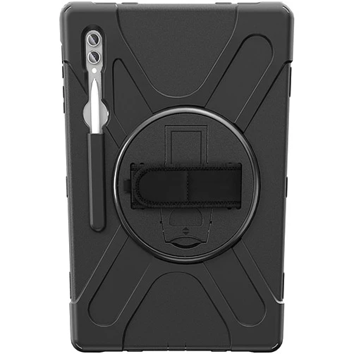 ZERODAMAGE SAHARA CASE Sahara Defense-X Series Case for Samsung Galaxy Tab S10, S9, S8 Ultra, Black (TB00340)