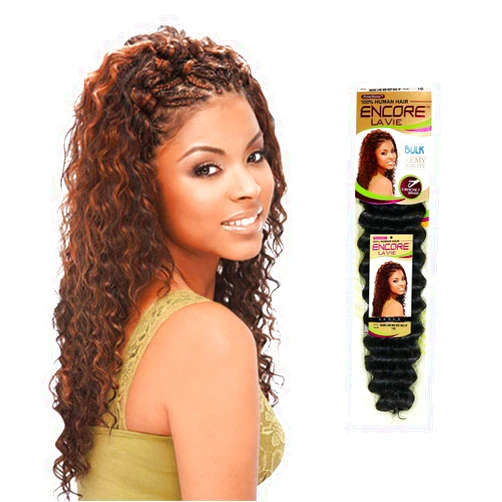 JANET COLLECTION Braids MULTI PACK DEALS! Janet Collection Human Hair Blend Braids Encore La Vie New Deep Bulk 18