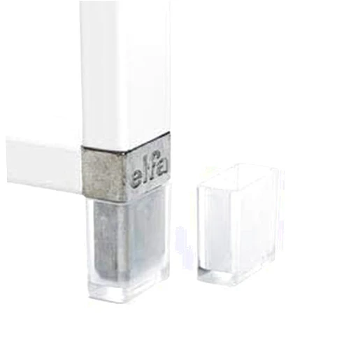 Elfa 222730 Ladder Legs for Basket, Transparent, 2 x 2 x 1 [cm]