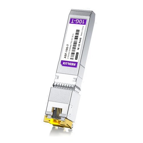 REDLUX 2 Pack REDLUX 2.5/5/10G SFP+ to RJ45 Module, CAT.6a/CAT7 RJ45 Connector, up to 30m, 10GBase-T Copper Transceiver Compatible for Cisco SFP-10G-T, Ubiquiti UF-RJ45-10G, Meraki, Netgear, TP-Link and More