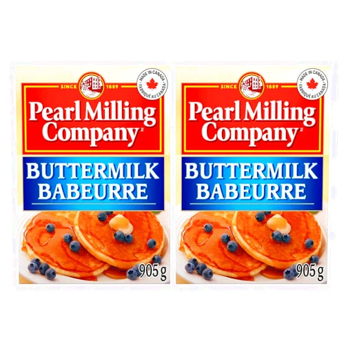Generic Pearl Milling Company Buttermilk Pancake & Waffle Mix, 905g/31.9oz (Pack of 2) Shipped from Canada