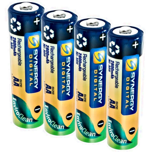 Synergy Digital Camera Battery, Compatible with Kodak Pixpro FZ45 Digital Camera, (Ni-MH, 1.25V, 2800 mAh) AA Rechargeable Ultra Hi-Capacity Battery