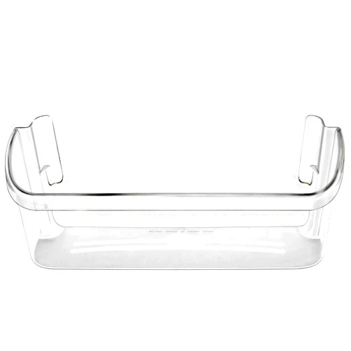 MONKEMON 240323002 Refrigerator Door Bin Shelf Compatible with Frigidaire or Electrolux, Bottom 2 Shelves on Refrigerator Side, Single Unit, Clear, Replaces PS429725, AP2115742, AH429725，